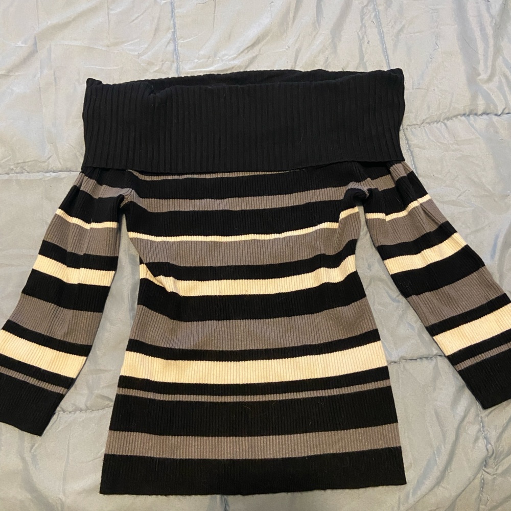 New York & Company Off the Shoulder Sweater